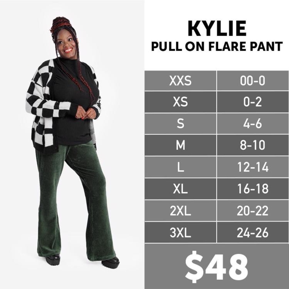 Lularoe large kylie pants - Picture 2 of 5